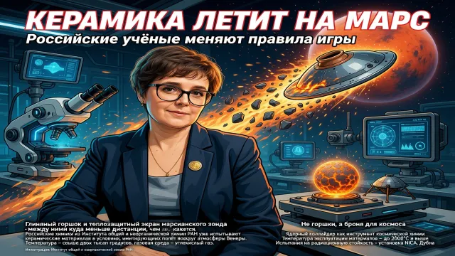 Керамика летит на Марс. Российские учёные меняют правила игры